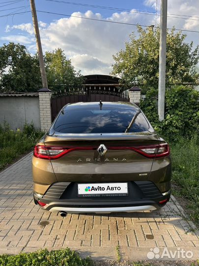 Renault Arkana 1.3 CVT, 2021, 53 000 км