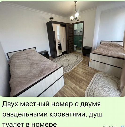 Комната 100 м² в 4-к., 2/2 эт.