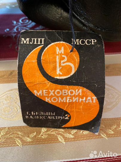 Детская меховая шапка