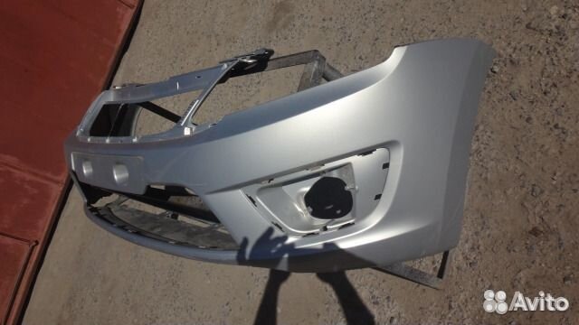 Бампер передний Лада Гранта цвет 610 Рислинг новый