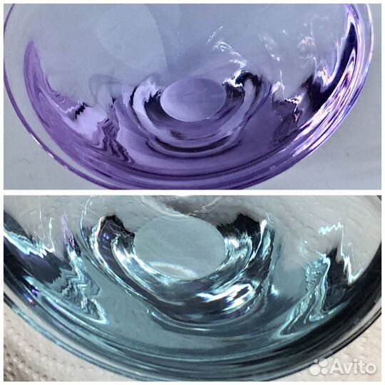 Ваза Мирослав Клингер стекло Богемия Чехословакия