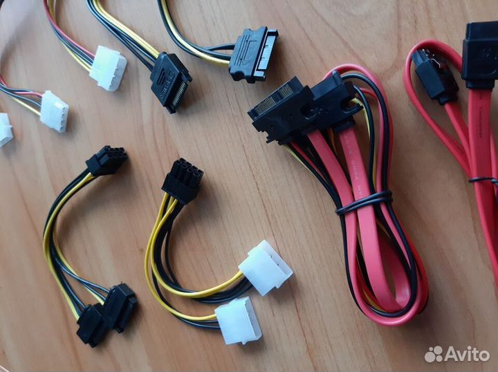 Переходники молекс сата для компьютера и видеокарт