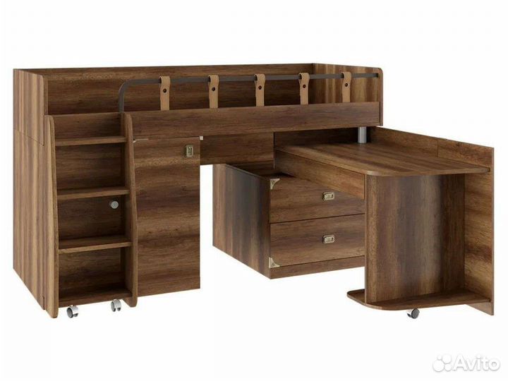 Кровать детская с письменным столом