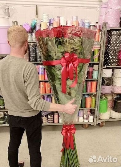 Высокие розы Гигантские розы с доставкой