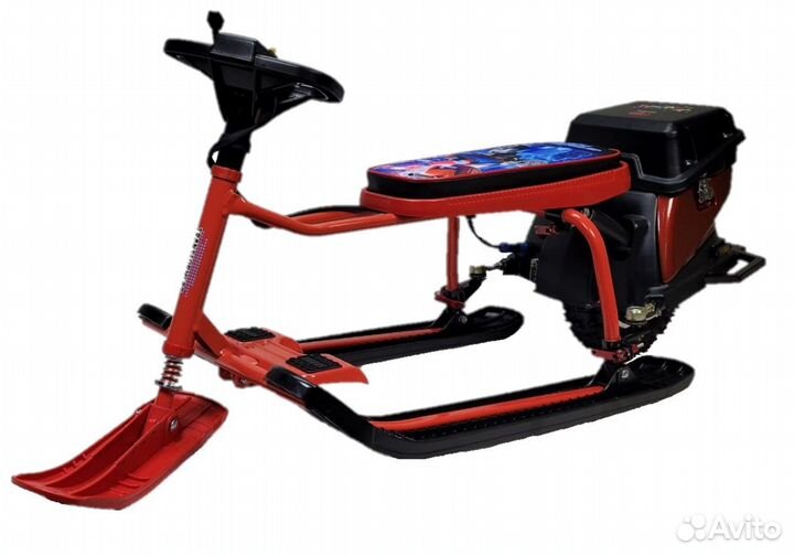 Электроснегокат со съёмным приводом Patron Удалец