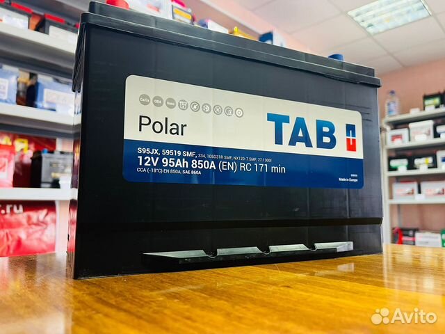 Акб 95 Ач TAB Polar на Toyota Land Cruiser