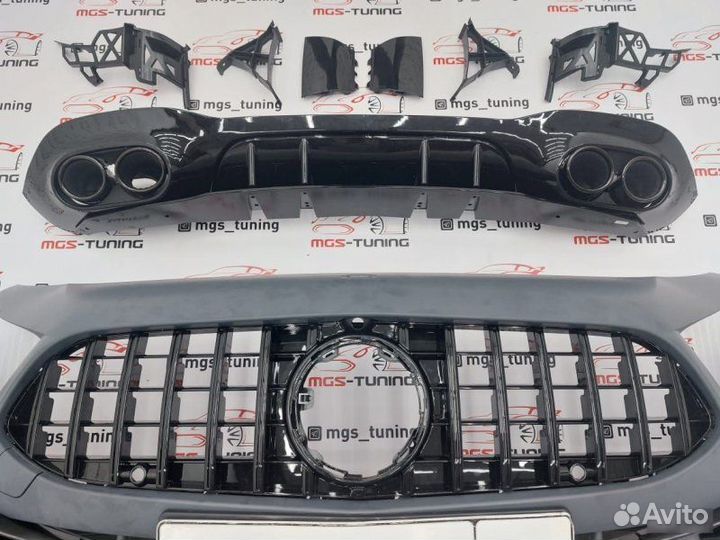 Обвес Mercedes A-Class w177 A45 AMG Black седан