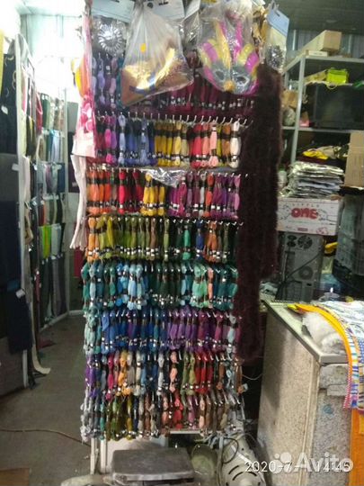 Стойка для мулине з-д им. Кирова (с нитками)