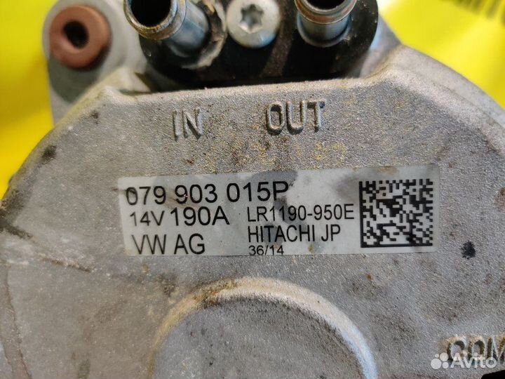 Генератор Audi A8 D4 4HC 4HL ctga 2015