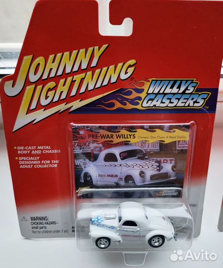 Johnny Lightning Willys Gassers Коллекция