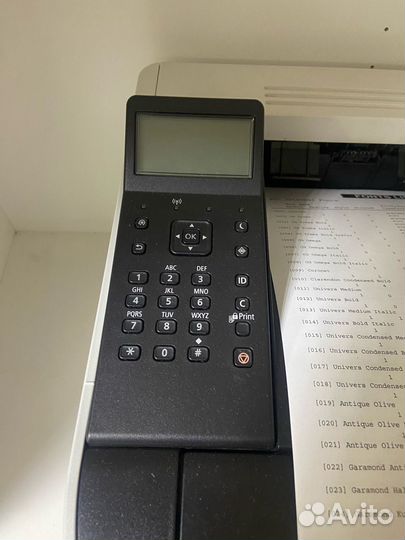 Лазерный принтер canon