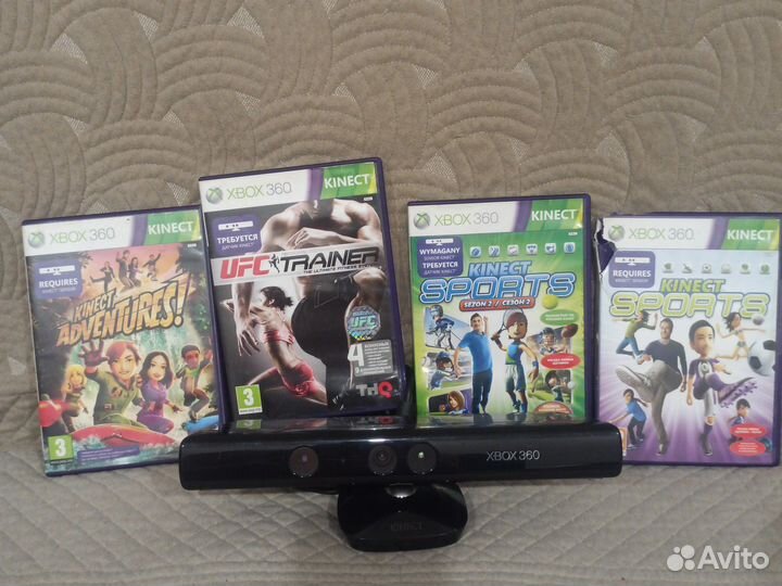 Microsoft Kinect+диски