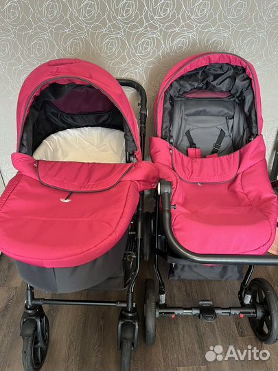 Коляска 3 в 1 Riko basic bella