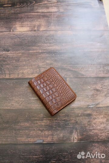 Автообложка натуральная кожа