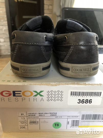 Мокасины geox