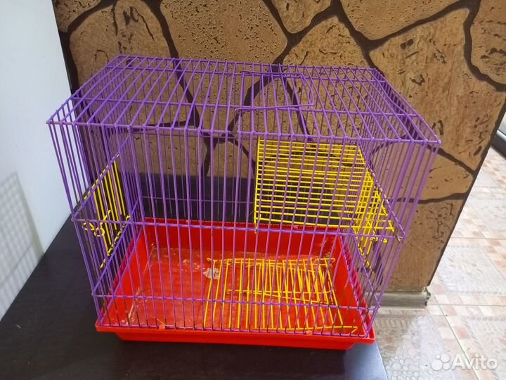 Клетка для хомяка и домик