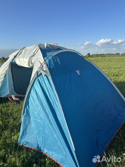 Палатка 4 местная с тамбуром