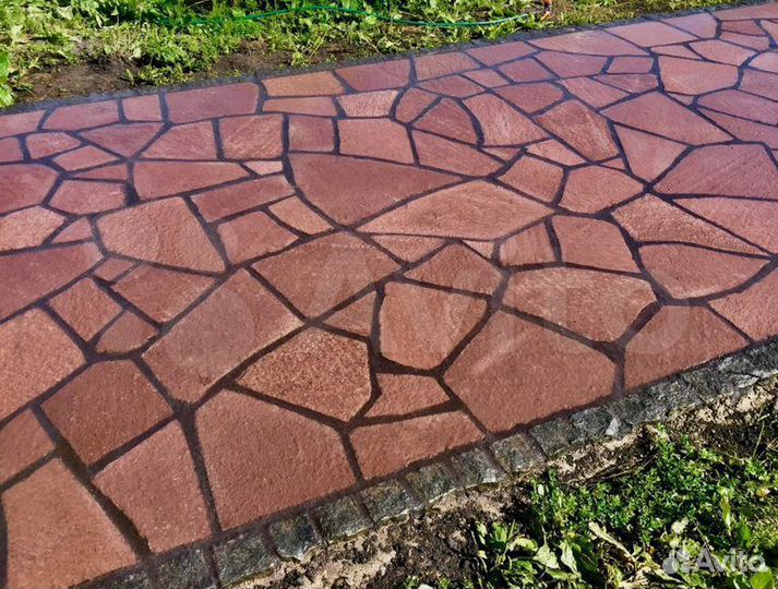 Плитняк Лемезит для дорожек, площадок и парковок