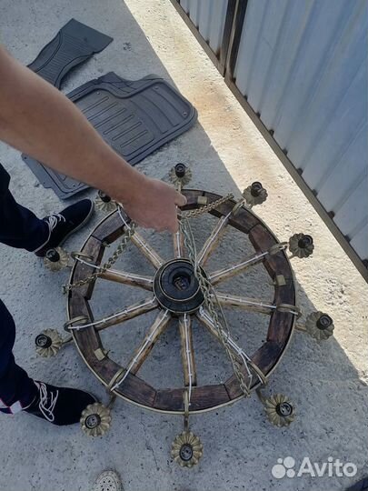 Люстра ручной работы