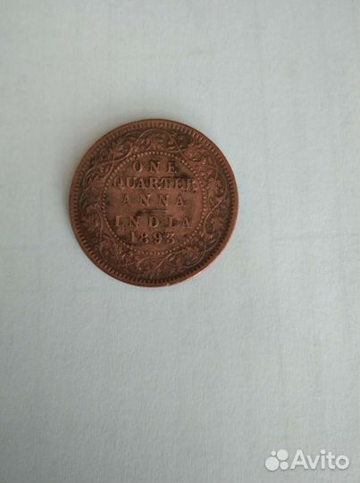 Британская Индия 1893г