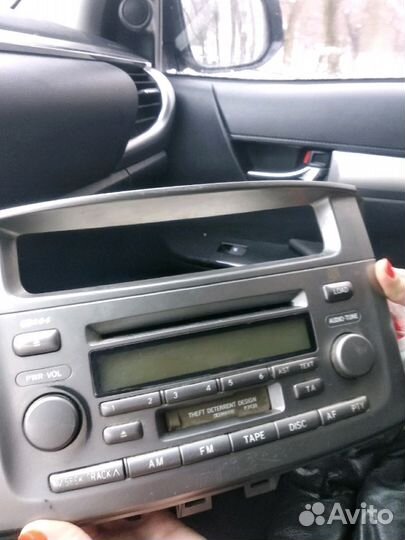 Автомагнитола оригинальная Тойота ленд крузер 100