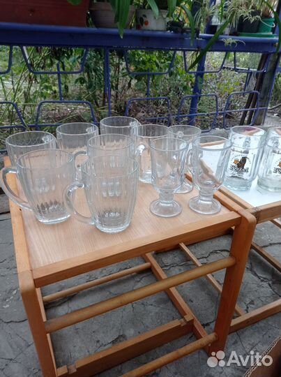 Пивные кружки и бокалы