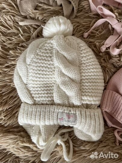 Шапки для девочки осень-зима-весна