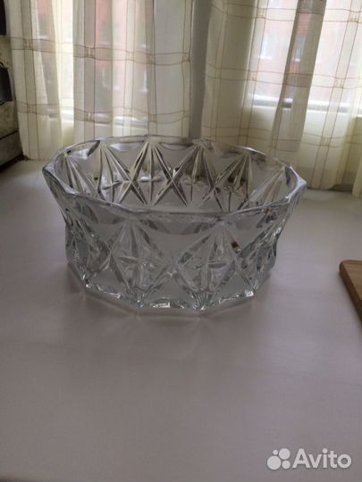 Вазочки хрустальные