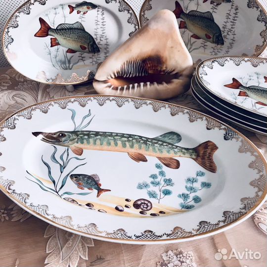 Тарелки для рыбных блюд