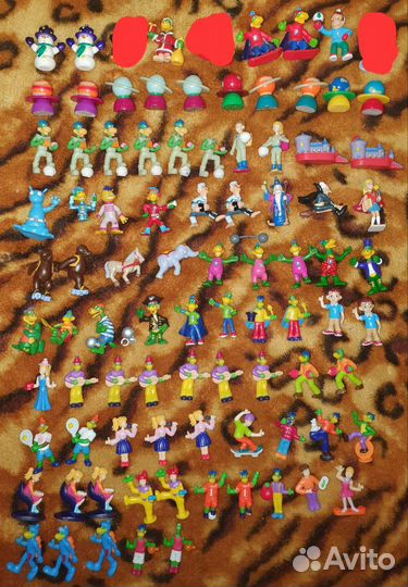 Киндер сюрприз русские игрушки вкладыши