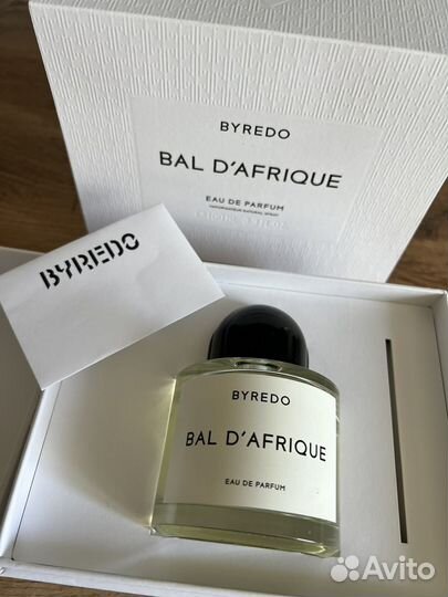 Парфюмерная вода byredo bal d'afrique 100 мл