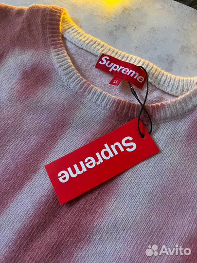 Свитер Supreme blurred logo