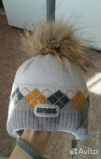 Шапка детская зимняя