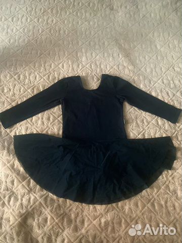 Купальник гимнастический с юбкой (детский), р. 134