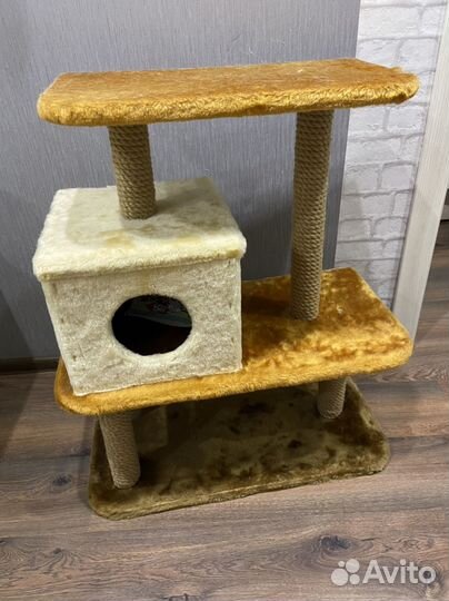 Домик когтеточка для кошки