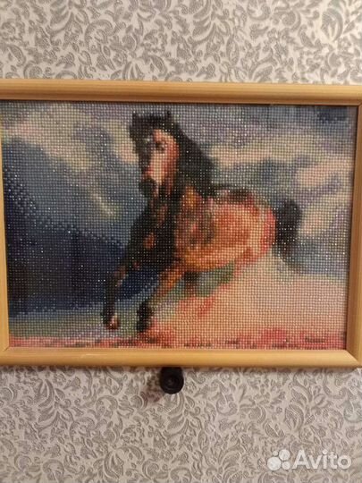 Алмазная мозаика.размер 35*25см