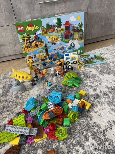 Lego duplo животные мира