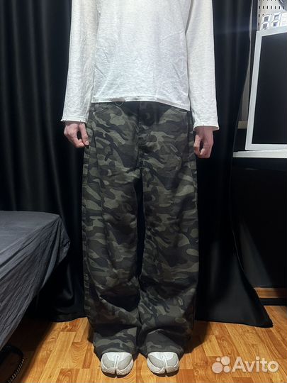 Камуфляжные Jeans Сamo SK8 Y2K