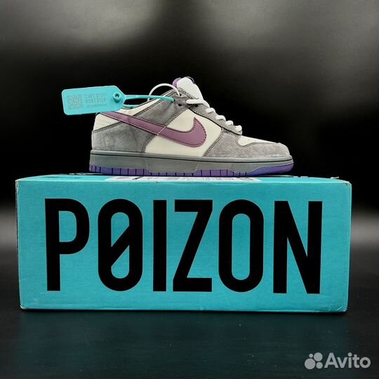 Кроссовки Nike sb dunk low purple pigeon