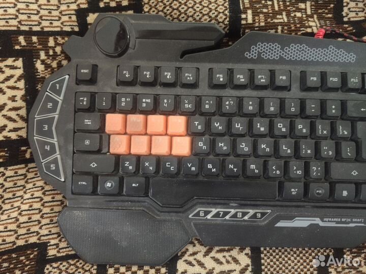 Проводная игровая клавиатура A4Tech Bloody B318