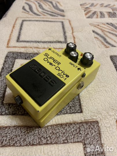 Гитарная педаль boss super over drive SD-1