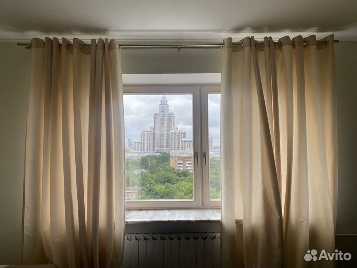 Шторы с карнизом