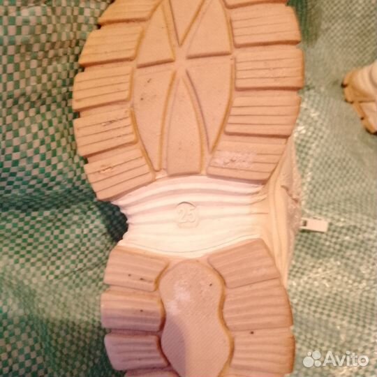 Сапожки зимние для девочки 25
