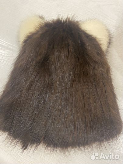 Шапка норковая женская