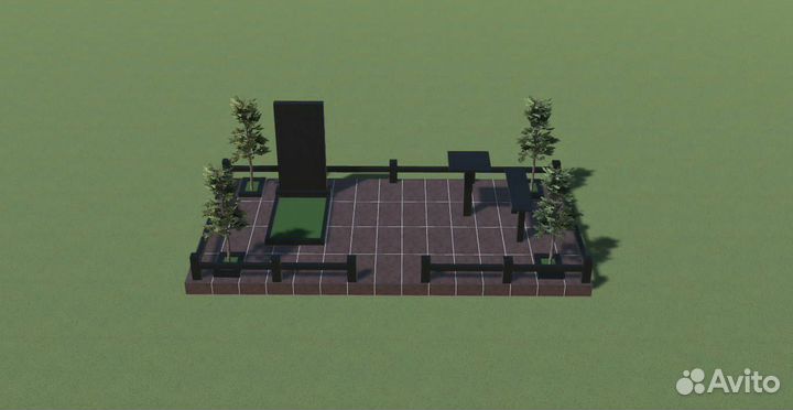 Благоустройство могил