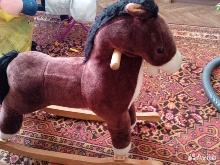 Ослик лошадка качалка