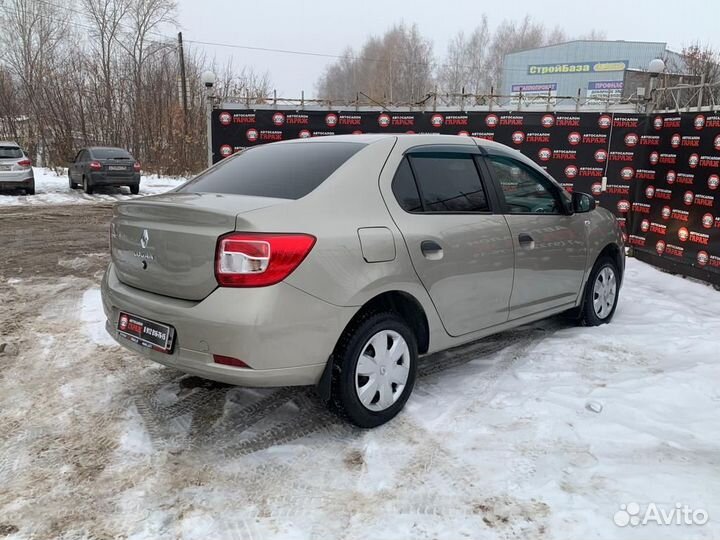 Renault Logan 1.6 МТ, 2017, 93 103 км