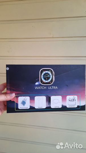 Apple watch набор 4 в 1 часы/наушники/зарядка