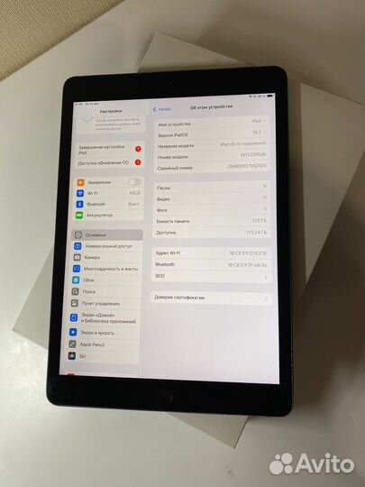iPad 8-th 128gb wi-fi