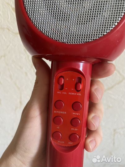 Микрофон караоке детский